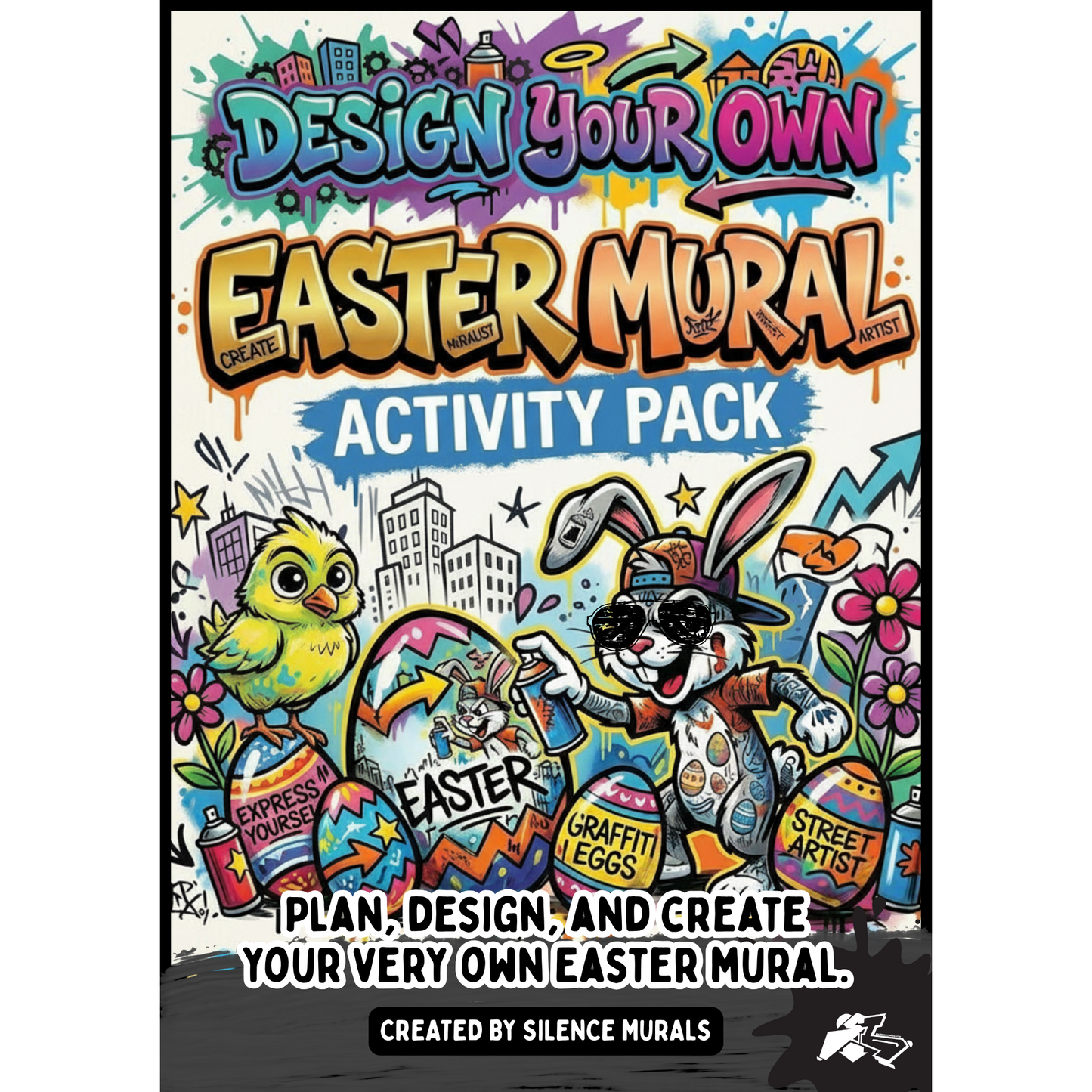 Design Your Own Easter Mural Activity Pack